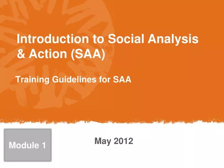 introduction to social analysis action saa