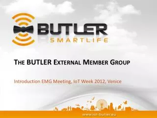 The BUTLER External Member Group