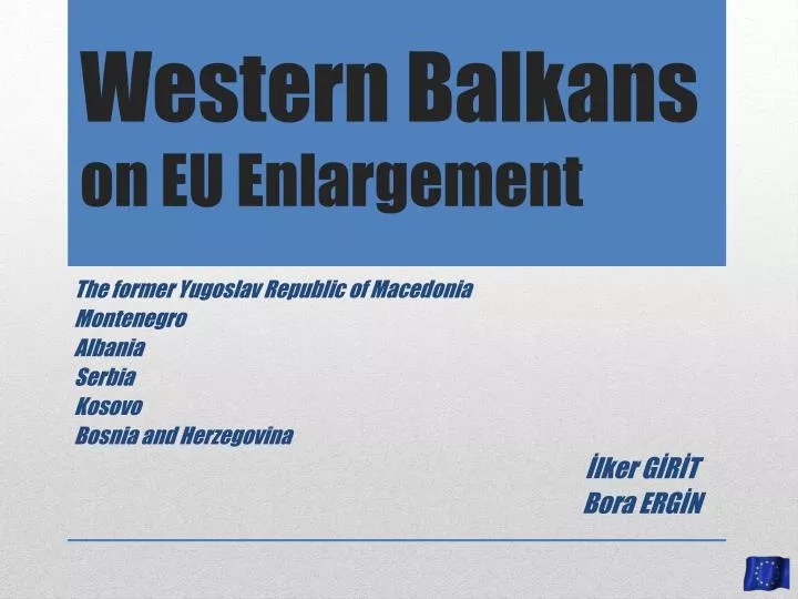 western balkans on eu enlargement