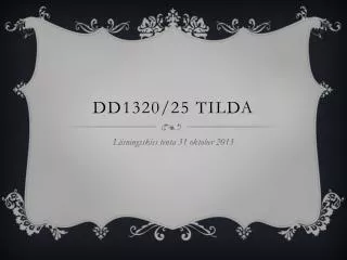 dd1320 25 tilda