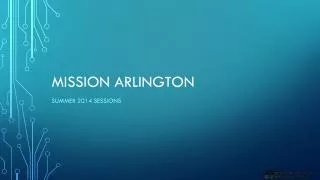 Mission Arlington