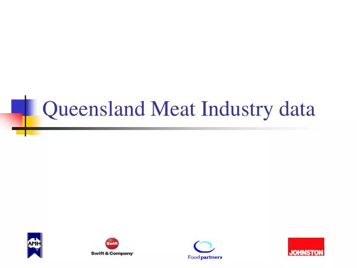queensland meat industry data