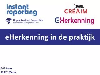eherkenning in de praktijk