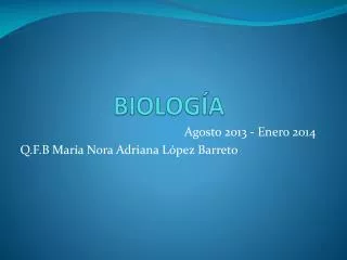 biolog a