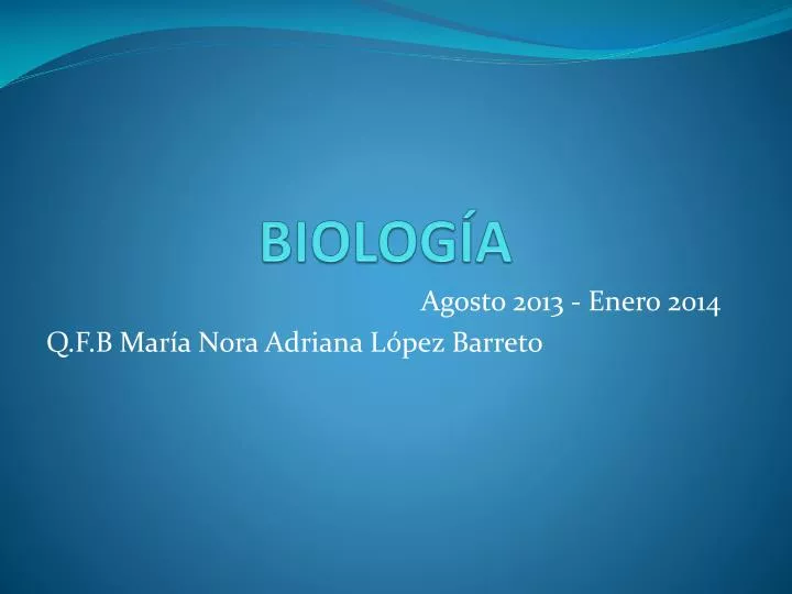 biolog a