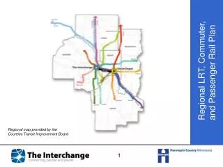Regional LRT, Commuter, 	and Passenger Rail Plan
