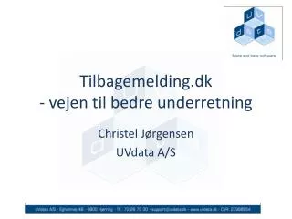 tilbagemelding dk vejen til bedre underretning