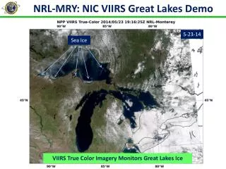 NRL-MRY: NIC VIIRS Great Lakes Demo