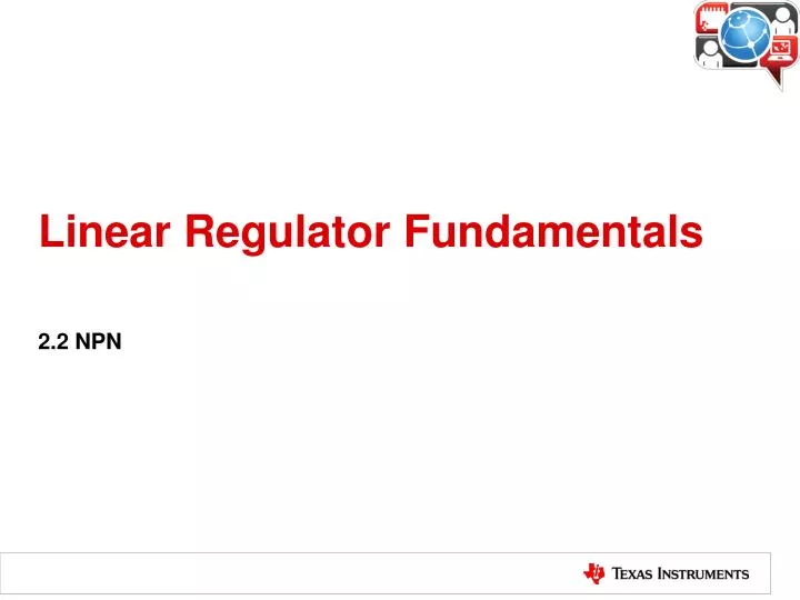 linear regulator fundamentals