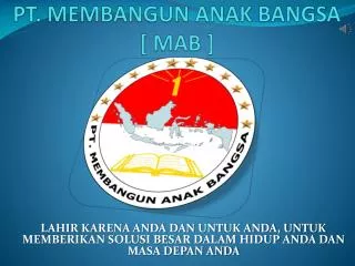 pt membangun anak bangsa mab