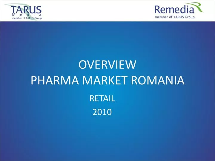 overview pharma market romania