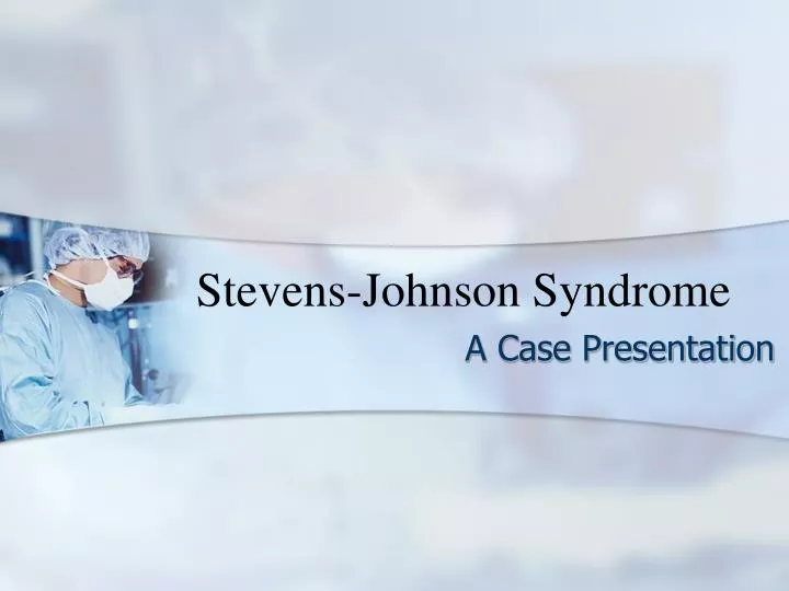 stevens johnson syndrome