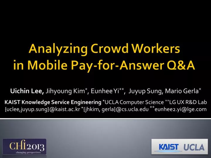 analyzing crowd workers in mobile pay for answer q a