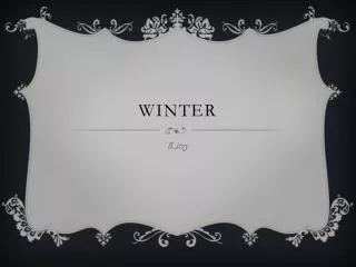 winter