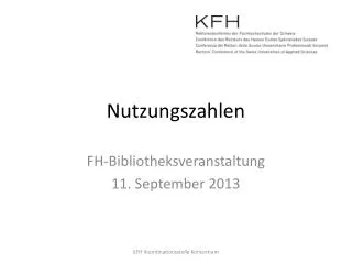 nutzungszahlen