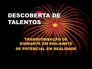 descoberta de talentos