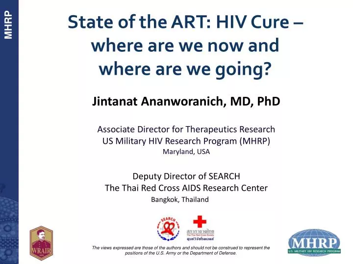state of the art hiv cure where are we now and where are we going