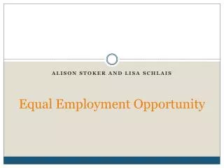 Equal Employment Opportunity
