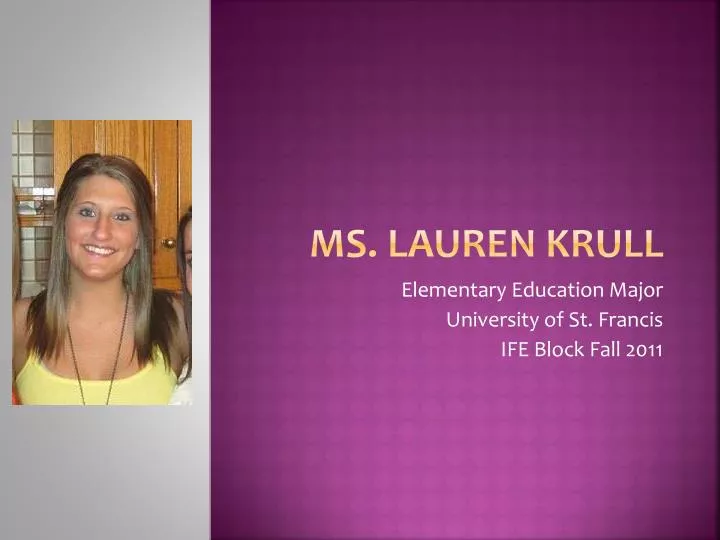 ms lauren krull