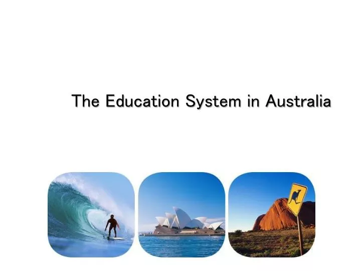 the education system in australia