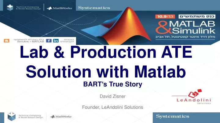 lab production ate solution with matlab