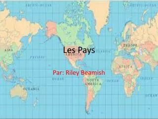 les pays