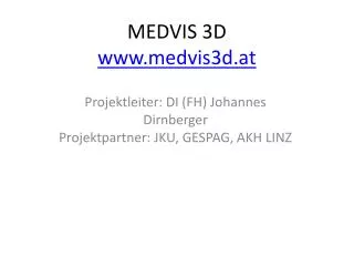 medvis 3d www medvis3d at
