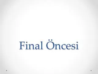 final ncesi