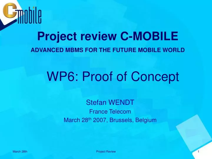 wp6 proof of concept