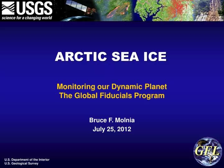 monitoring our dynamic planet the global fiducials program