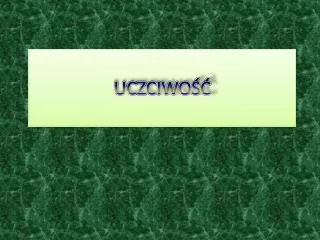 uczciwo
