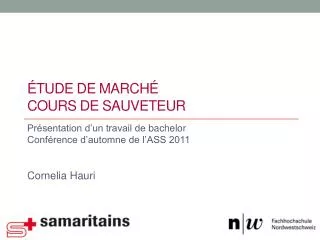 tude de march cours de sauveteur