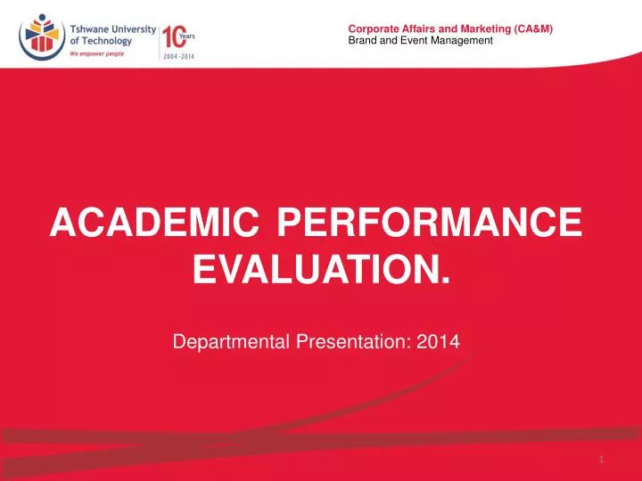 academic performance evaluation