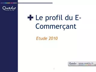le profil du e commer ant