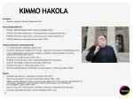 KIMMO HAKOLA - slide 1