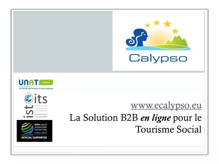 www ecalypso eu la solution b2b en ligne pour le tourisme social