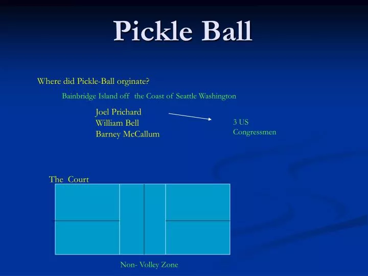pickle ball