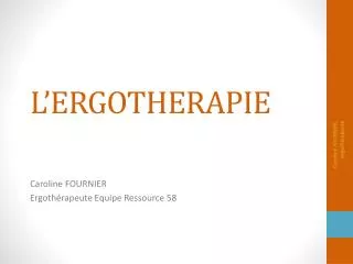 l ergotherapie
