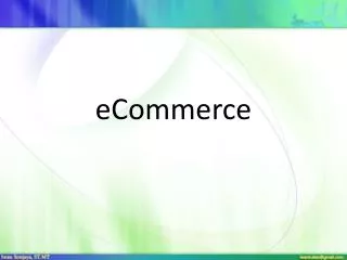 ecommerce