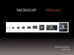 MICROCHIP 		 PICmicro - slide 1