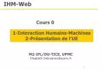 IHM-Web - slide 1