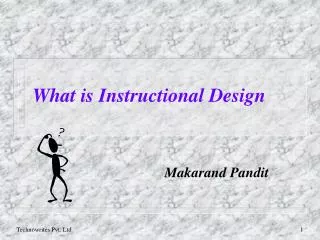 What is Instructional Design