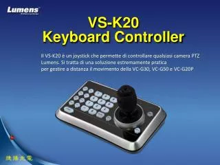 VS-K20 Keyboard Controller