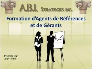 formation d agents de r f rences et de g rants