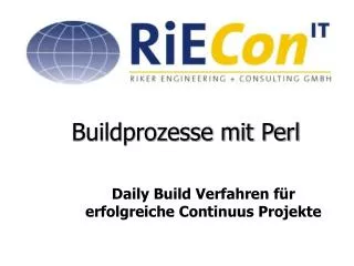 buildprozesse mit perl