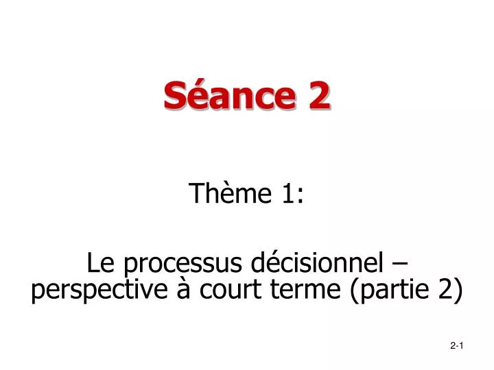 s ance 2