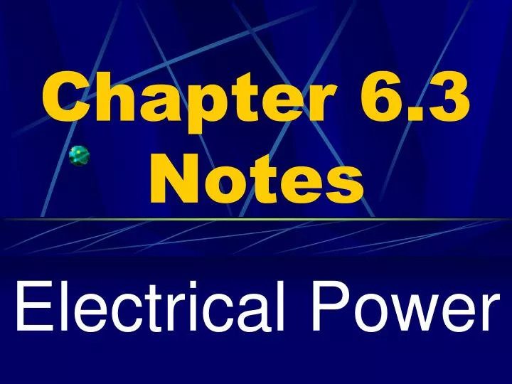 chapter 6 3 notes