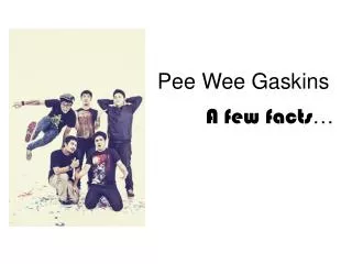 pee wee gaskins