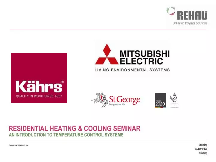 residential heating cooling seminar