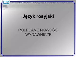 j zyk rosyjski